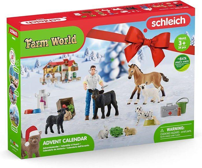 Calendrier de l'Avent Farm World - SCHLEICH - 98643 - Gamme Farm World