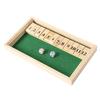 Wooden Shut Box Dice Board Game Classic Tabletop Version With 12 Numbers Pub Style Traditional Family Party Board Game Indoor
