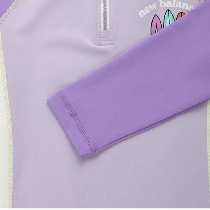 New Balance Kids Rash Guard Nqj Nk9re2103u 88 Essential Long Sleeve Rash Guard