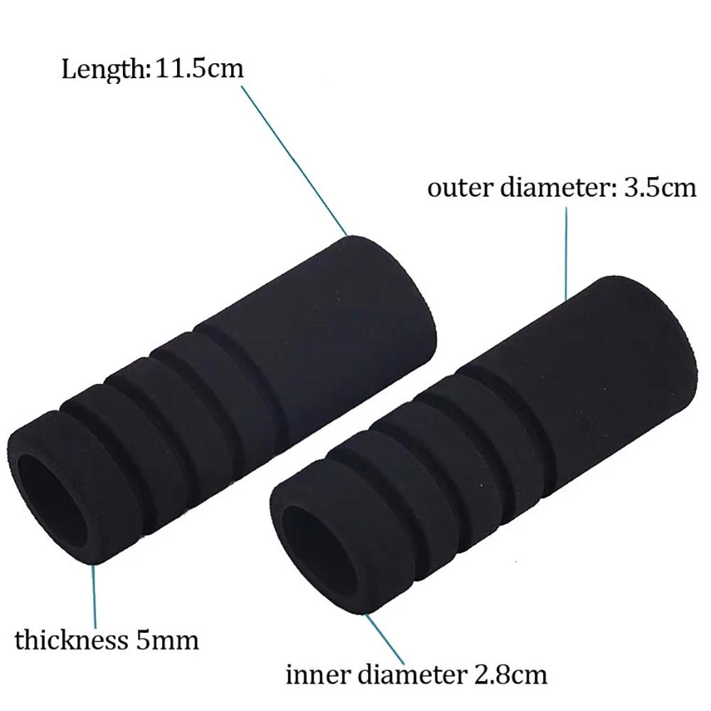 Universal 7/8" 22mm Motorcycle Anti-slip Handlebar Grips Sponge Cover Comfortable Motocross Off-road Electric Bike Handle Bar Co