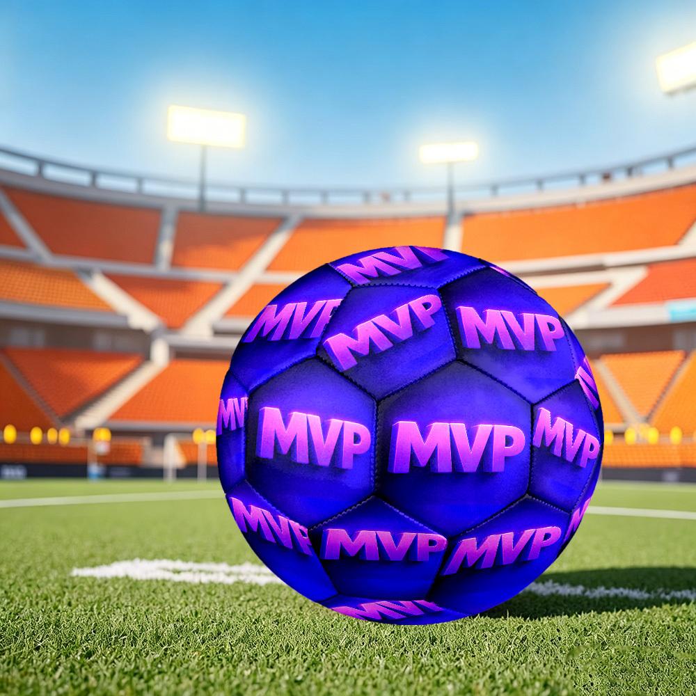 1pc Mvp Achievement Size 5 Soccer Ball Professional Lightweight Durable Match Training Football Indoor &Outdoor Sports BallTraining Ball y1