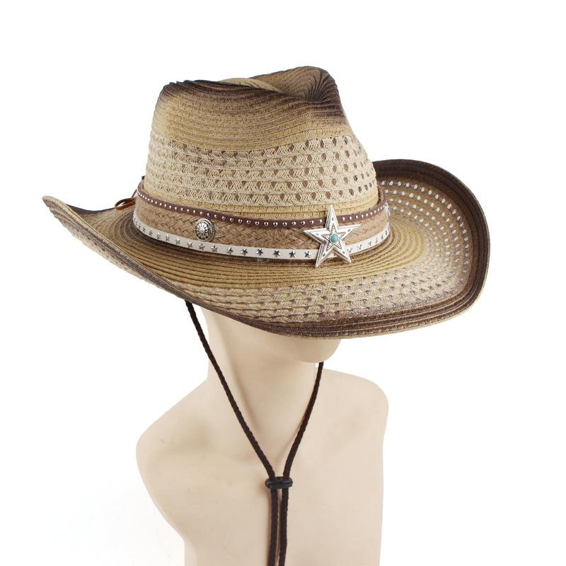 Spring and Summer New Products, European and American Ethnic Style, Western Cowboy Hat, Male and Female Gender-neutral Outdoor Casual Jazz Hat