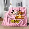 Minnie Mouse Floral Fantasy Blanket Soft & Cozy Suitable for Bed Livingroom Couch Four Seasons Universal Warmthful Decor