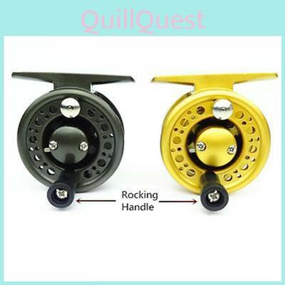 Wear Resistant C60 Aluminum Fly Fishing Ice Fishing Reel With Lightweight Design