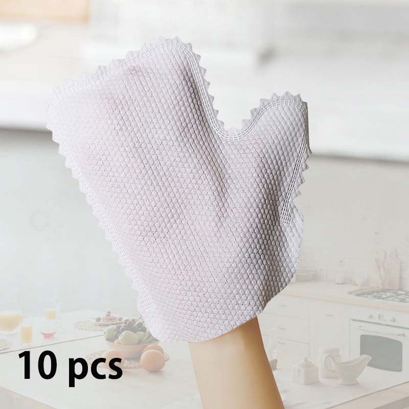 

перчатки для мытья посуды одноразовые бытовые чистящие кухонные пылесборники мытье мисок впитывающие перчатки