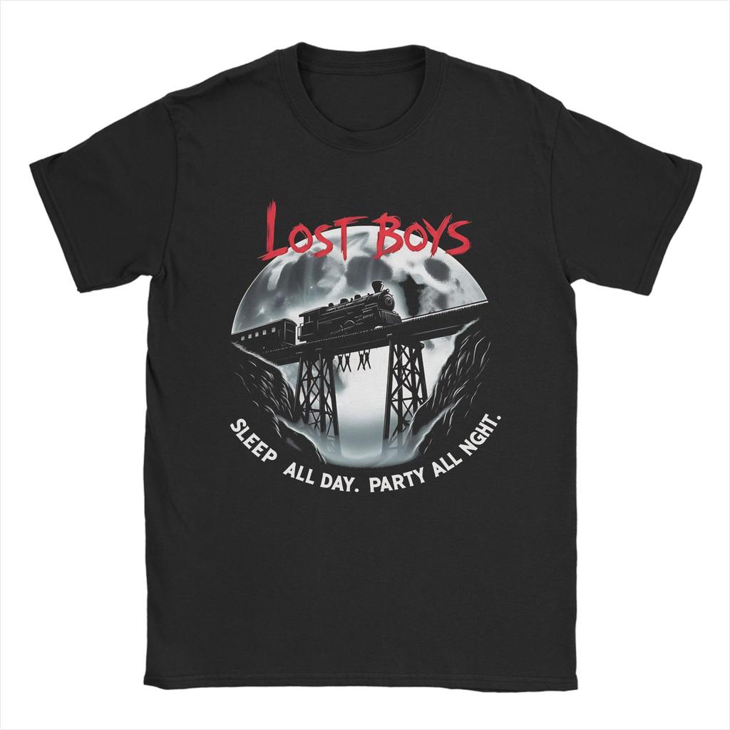 The Lost Boys T Shirt Summer Cotton T Shirts For Mens Hip Hop Print Tshirt Shortsleeve Vintage Tees