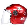 Cute Kids Bicycle Helmet 50-54cm Safety Motorcycle Scooter Helmet in Red Yellow Blue Personalized Protection for Children