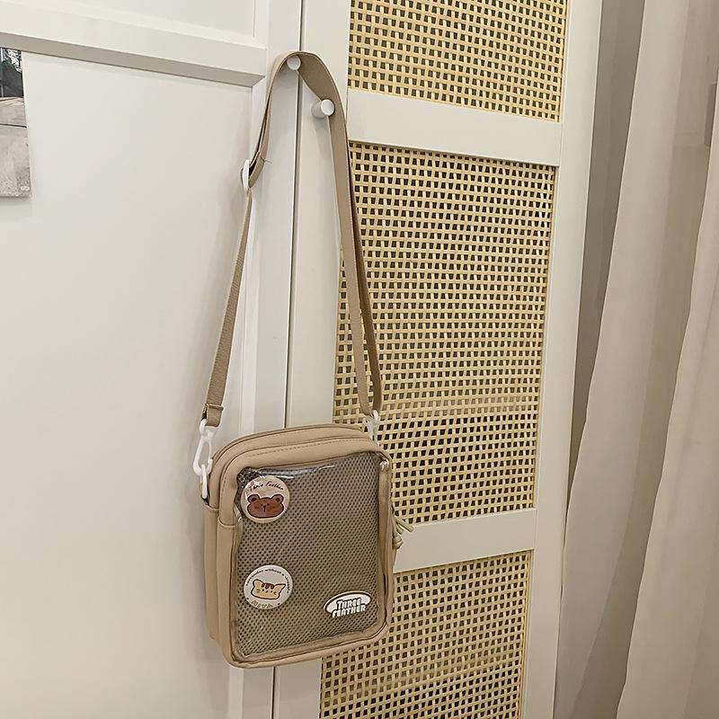 Summer Mobile Phone Bag Women'S Two-Dimensional Cute Pain Bag Student Leisure Travel Messenger Bag Small Satchel