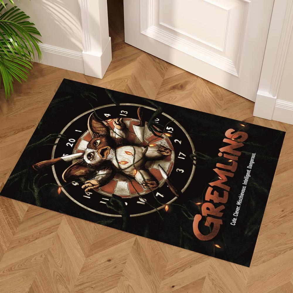Gremlins Floor Rug Office Rug Perfect For Bedrooms Decorate Room Entryway Study Room Antislip Carpet Decorate Offices