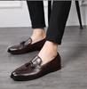 Shoes for Men Platform Dress Shoes Fashion Designer Slip On Loafers Man Italian Luxury Brand Party Wedding Shoe Zapatos Hombre