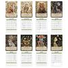 Mindfulness Wall Calendar – Inspirational Monthly Hanging Planner For Meditation & Intentional Living