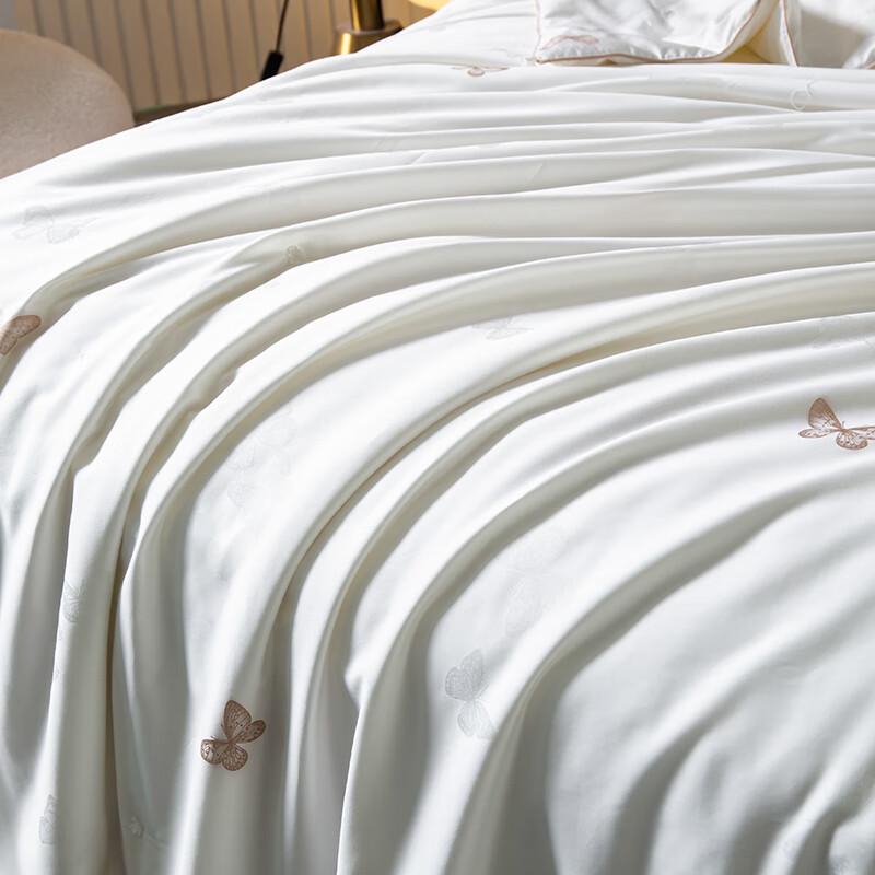 Tangna Butterfly Love Flower Jacquard Mulberry Silk Quilt