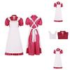 Stylish Canglu Cosplay Outfit For Boys And Girls Includes Dress And Apron In Trendy Colors