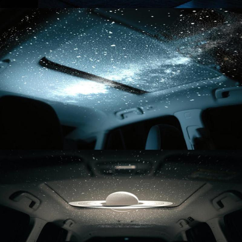 Atmosphere Projection Car Ambient Light Large Range Projection Romantic Atmosphere Multiple Scenes Adjustable Focus Distance