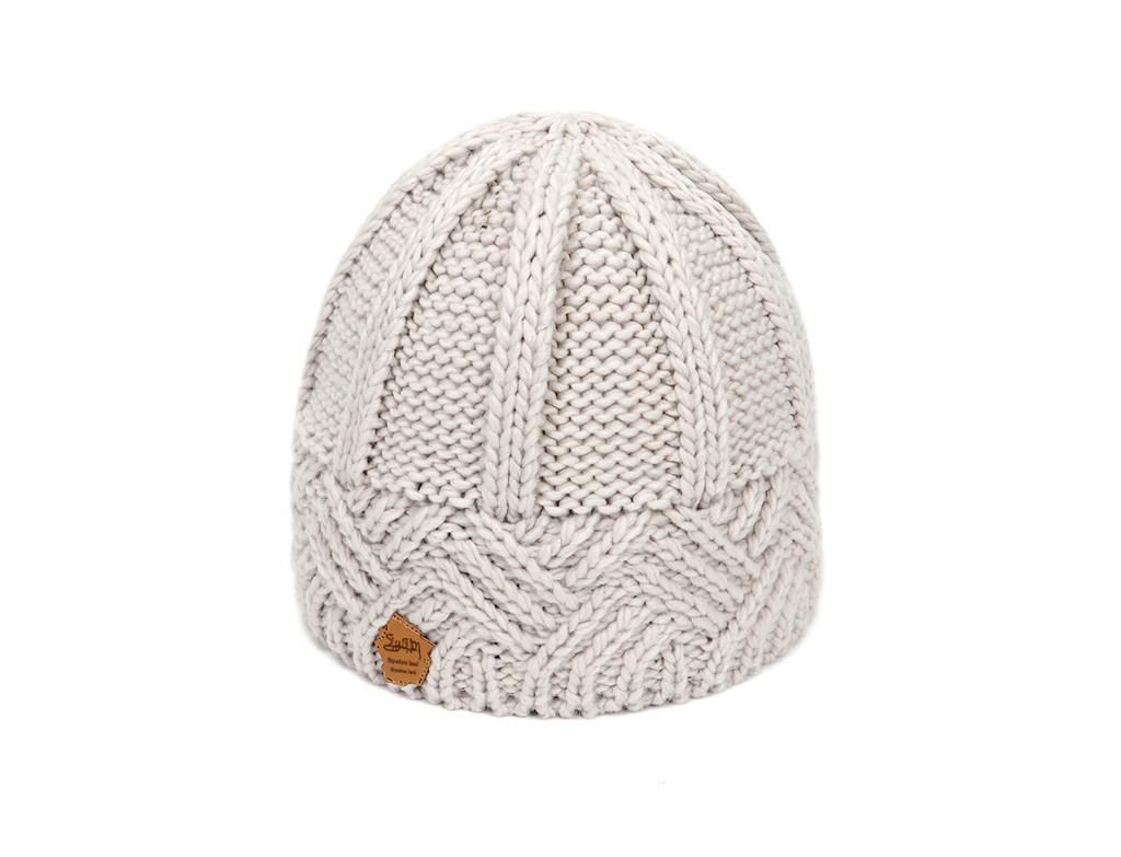 Vintage Geometric Knit Hat For Men And Women With Breathable Acrylic Material For Fall And Winter Wear