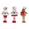 Christmas Gnome Cook Telescopic Figures Cute Doll Decoration Holiday Present