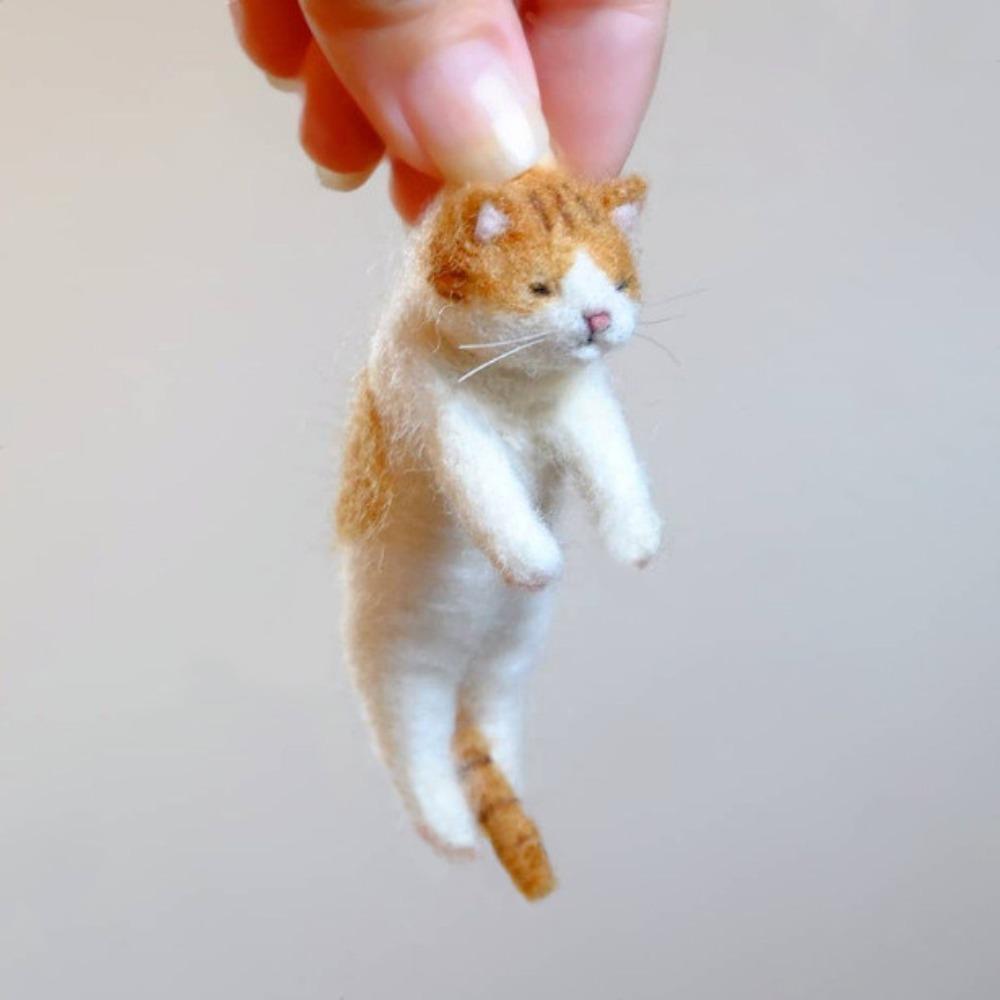 

Набор инструментов для валяния из шерсти иглами ручной работы из овечьего войлока 2025 года 4