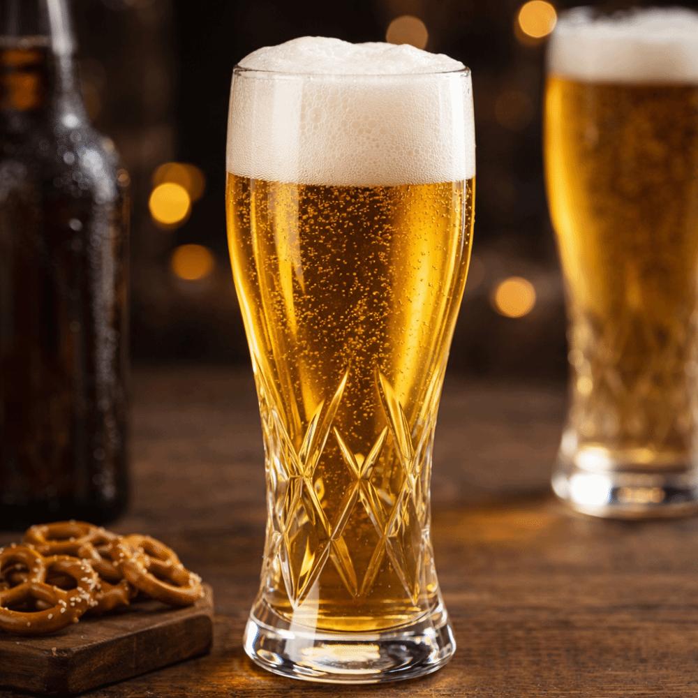 Thickened Glass Beer Mug 300/560ml Ice Coffee Cup Creative Juice Glass Restaurant