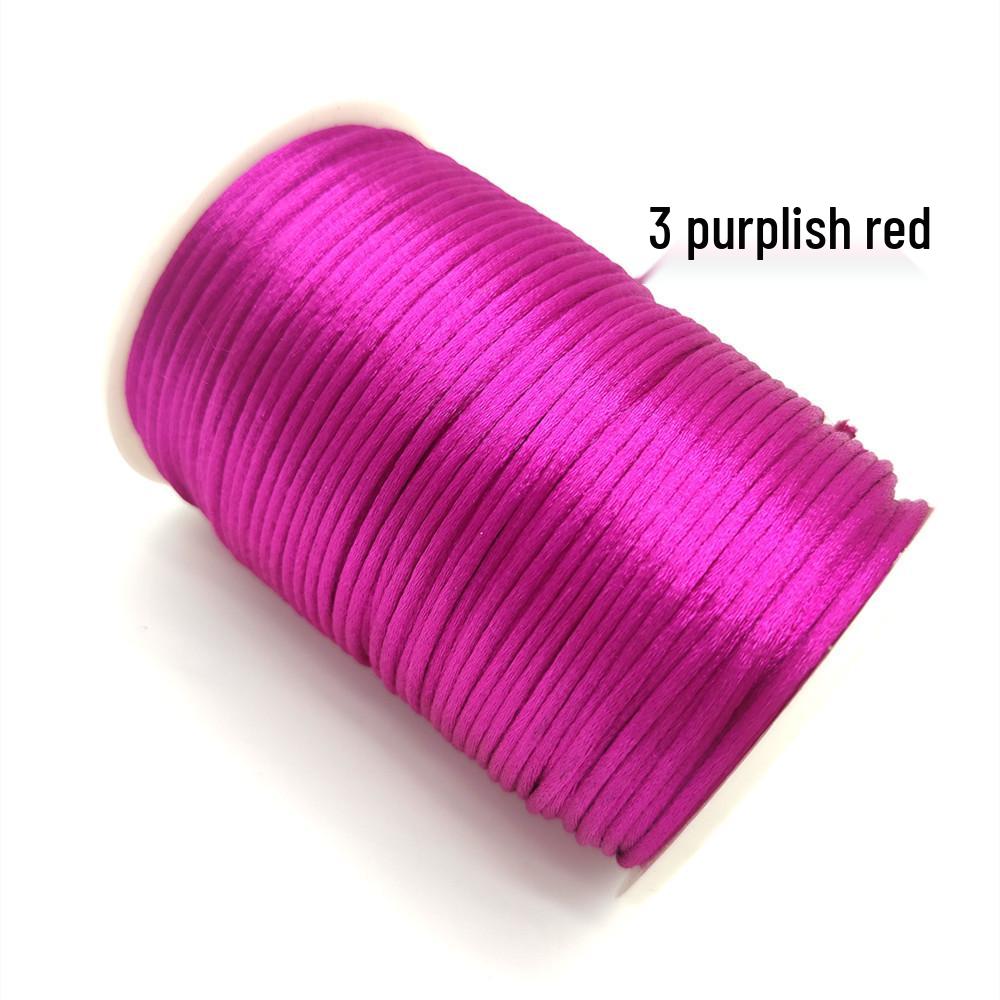 Handmade Chinese Knot Cord No. 5, 100m - Korean Weaving Rope for Bracelets & Necklaces.