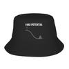 I Had Potential Bucket Hat For Unisex  FisherUnisex Hats Trendy Hunting Caps Foldable Streetwear Custom DIY Visor Hats