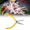 Stainless Steel Mini Poultry Bone Removal  Tool Ergonomic Grip Professional Kitchen Gadget For Chicken Feet Processing