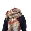 Versatile Plaid Scarf Soft Warm Wrap New Tassel Shawl  Autumn Winter