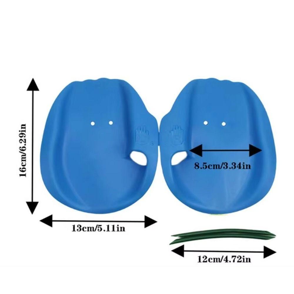 PVC Kids Swimming Training Paddles Swimming Ergonomic Paddles Beach Swimming Pool