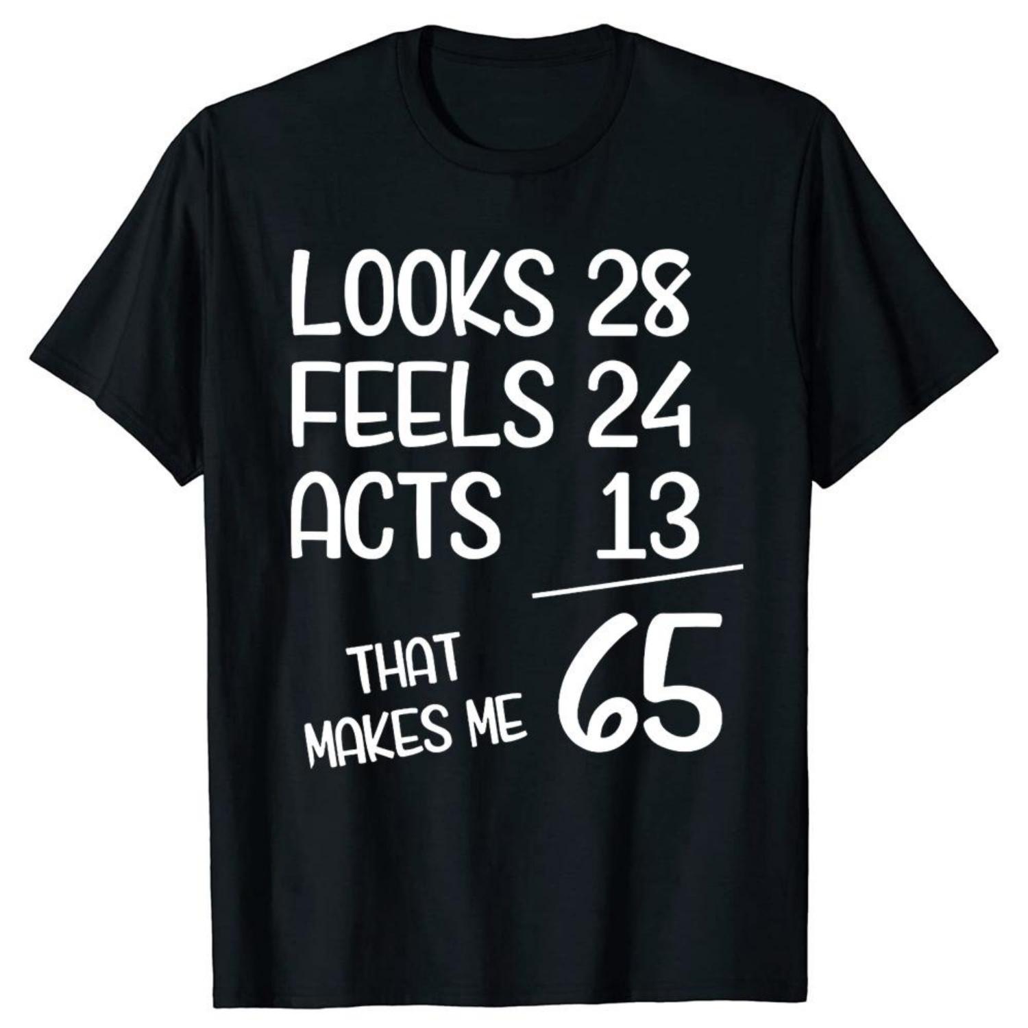 

Funny 65th Birthday Gift 65 Years Old Born In 1955 TShirt Summer Tees Men Cotton T Shirt Casual Streetwear Oversized Tshirt XXXXXL чорний
