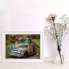 1pc 11.8x15.7 Inch 5D DIY Unframed Diamond Painting ,Dilapidated Car,Embroidery Kits,Full Rhinestones Diamond Painting, Handmade Home Decor Gifts