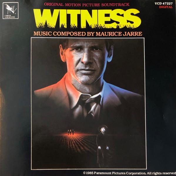 

CD MAURICE JARRE - Witness VCD47227 Varèse Saraband US Dance & Electronica Used
