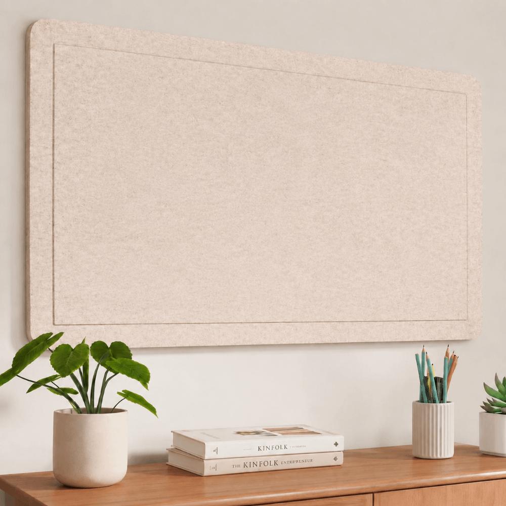 Organizzatore da Parete 40x60cm Bacheca Senza Cornice Bacheca Professionale per Appunti Bacheca per Foto