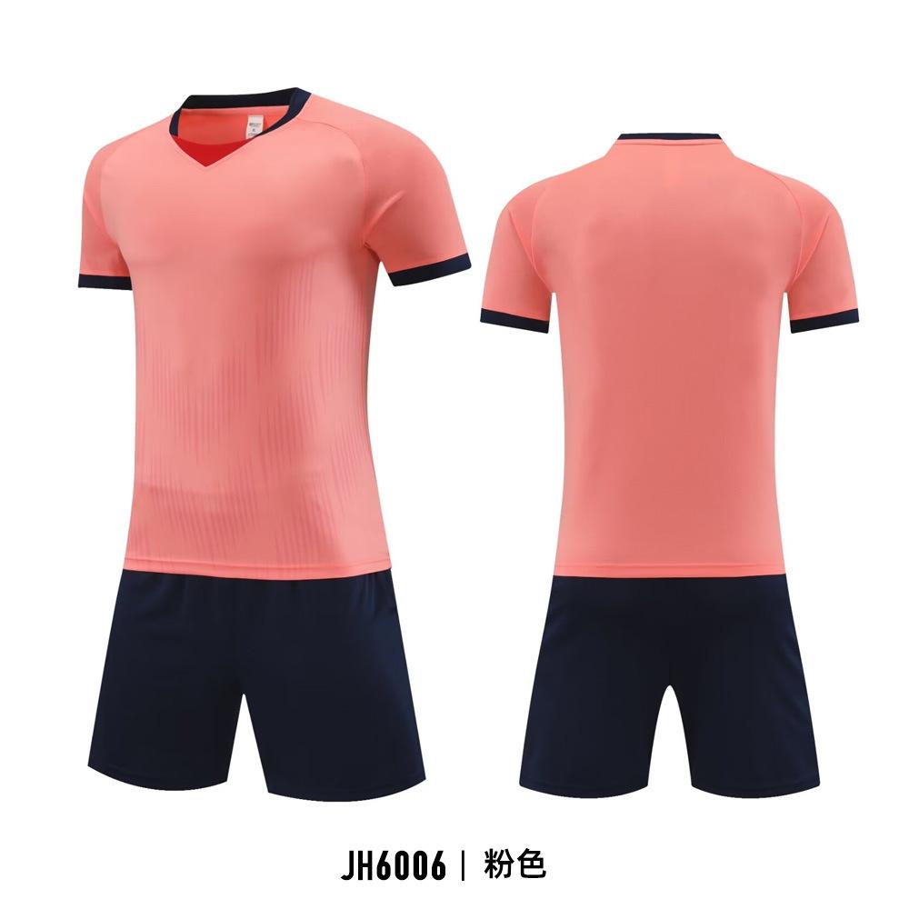 New children's football jersey set Printed men's game training jersey Student sports quick-drying breathable short-sleeved jersey
