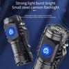 Rechargeable LED Torches with 5 Light Modes Mini Flash Powerful Flashlights Pocket Torches for Camping, Outdoor, Hiking