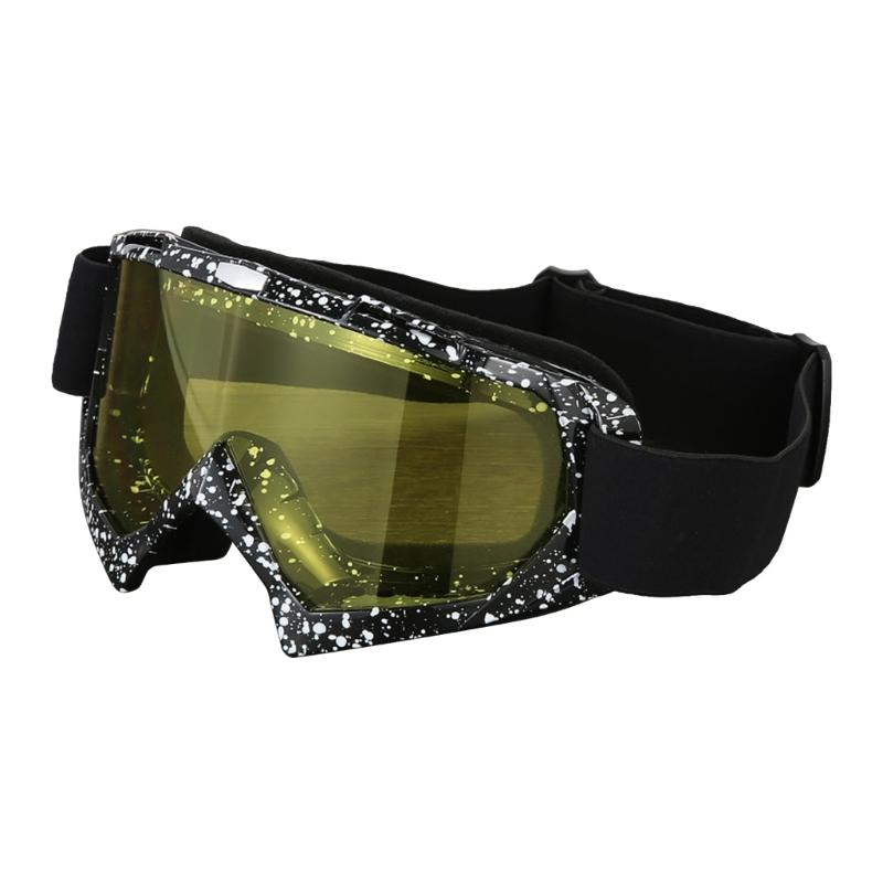 Motorcycle Goggles Dirt Bike Glasses Motocross Windproof ATV Dustproof Scratch Resistant