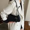 Trendy Pu Armpit Shoulder Bag For Women Winter Street Fashion Crossbody Bag