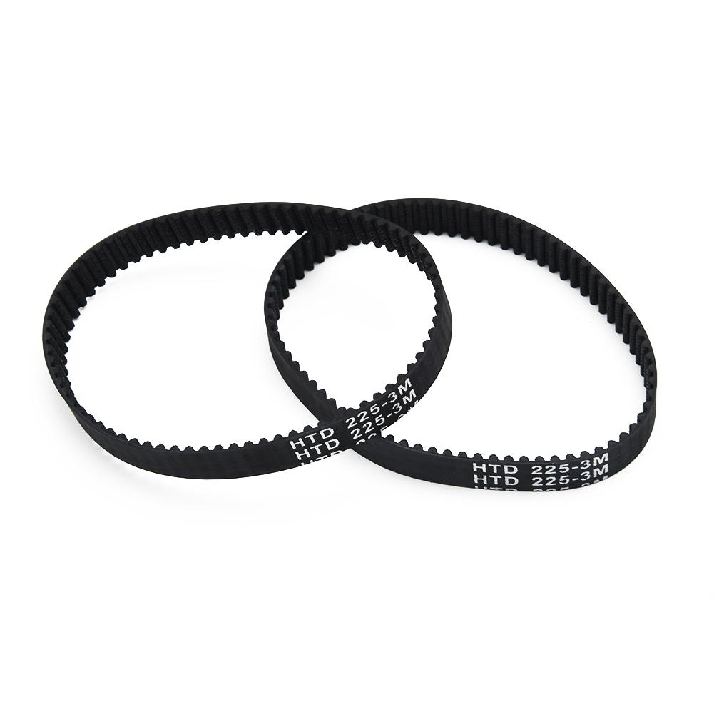 Rubber Driver Belt Spare Part Vacuum Cleaner Belt 2pcs Easy To Install