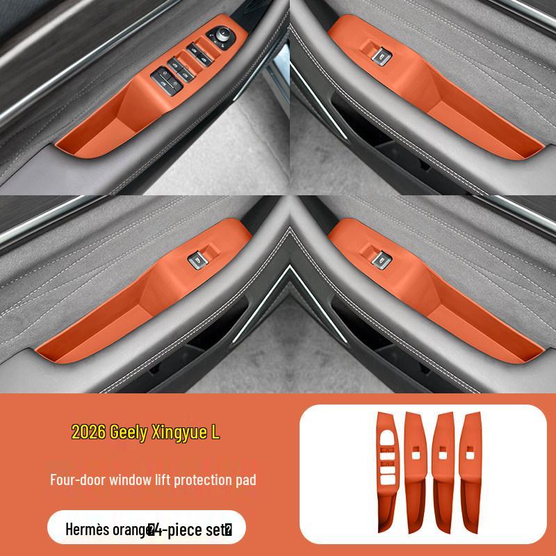Xingyue L Center Console & Window Lifter Silicone Protection Pad with Wireless Charging Compatibility for 26 Models