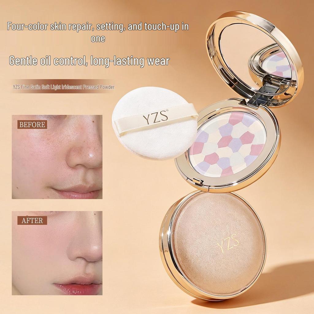 Moonlight Iridescent Setting Powder: Monet Garden Contour & Concealer Loose Powder