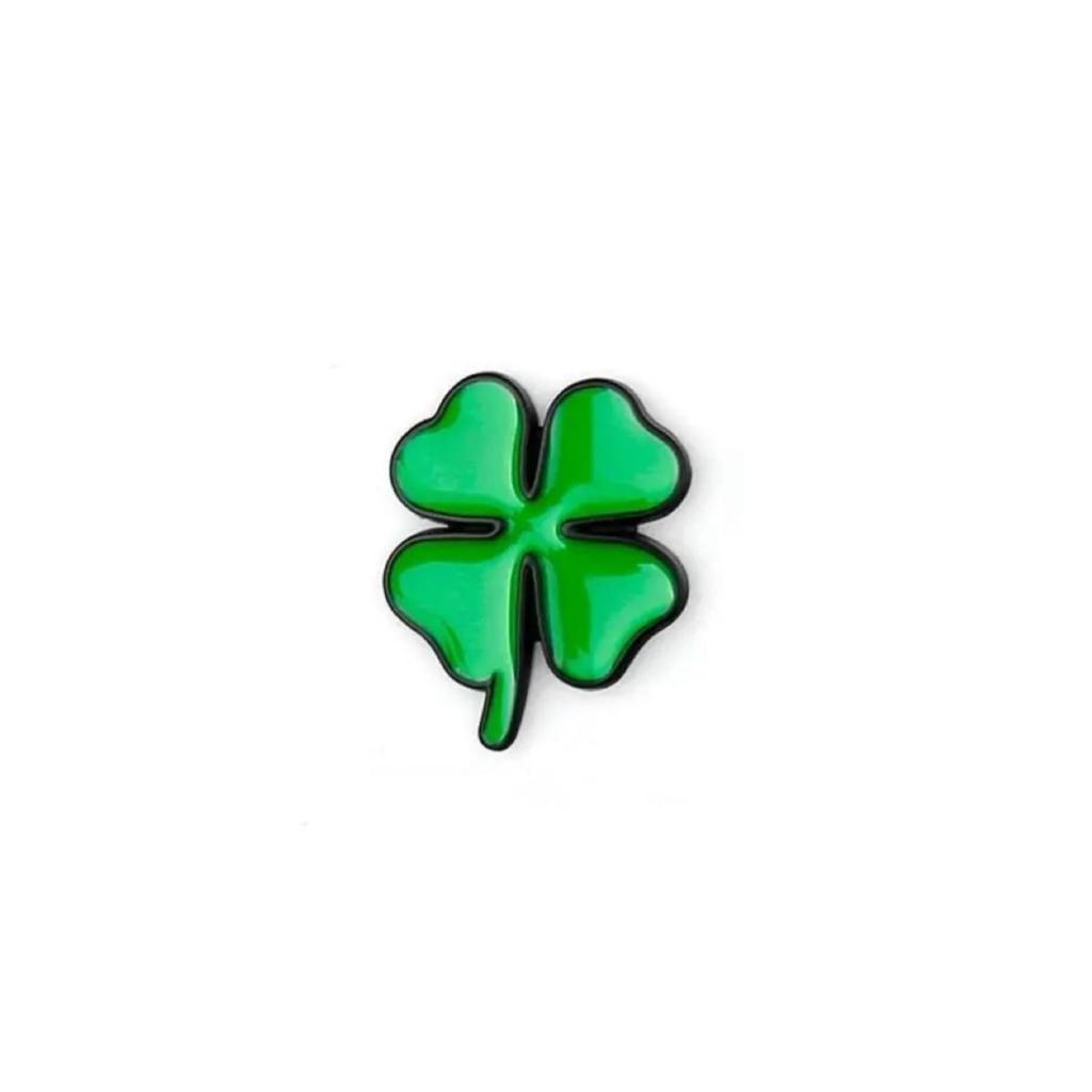 Alfa Romeo Car Emblem: Metal Four-Leaf Clover Decal