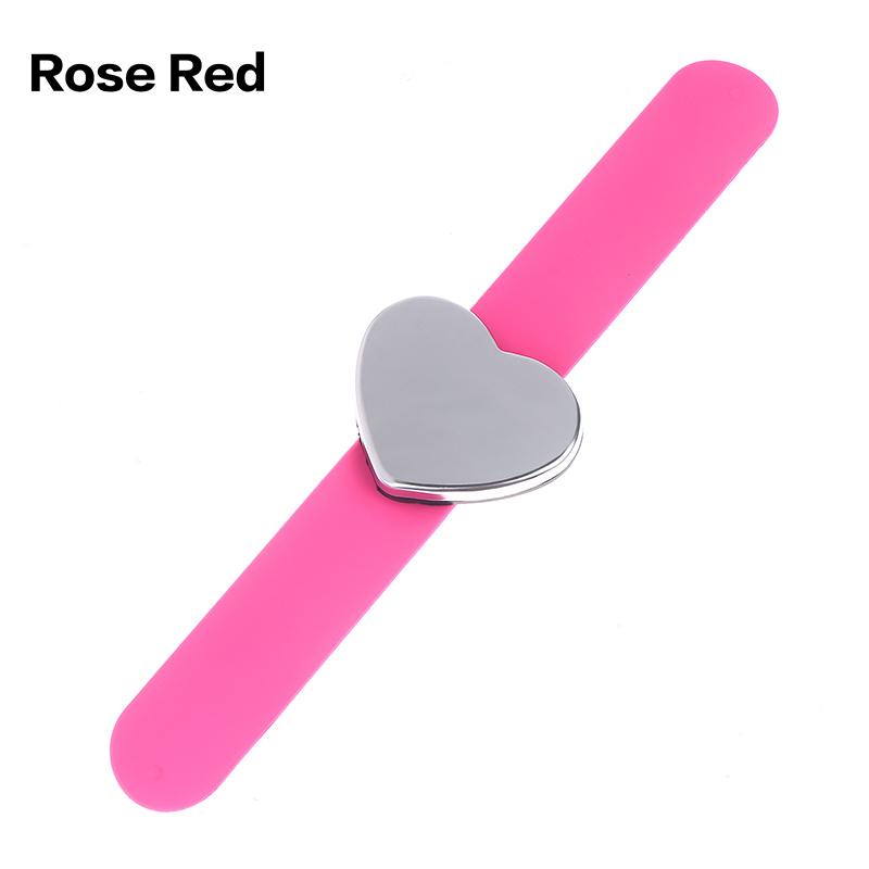

Magnetic Bracelet Sewing Pincushion Wristband Pin Cushion Holder For Quilting Sewing Pins Silicone Wrist Strap Bracelet. рожевий червоний колір