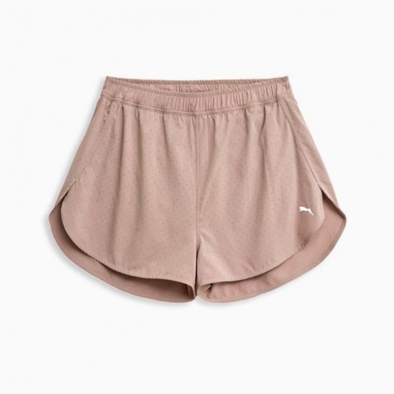 Puma Women S 3 Inch Run Club ShortS 697602 01 02 W Rc 3 Short 01 Sandstone/M