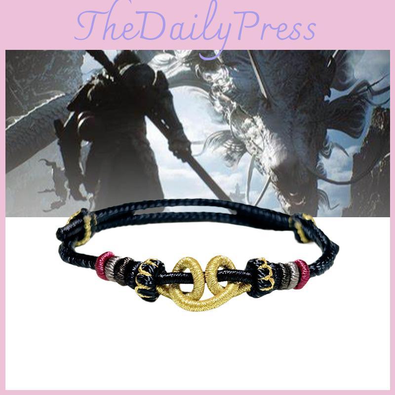 Wukong Black Myth Neutral Hand Woven Couple Bracelet Gift Accessories Leisure