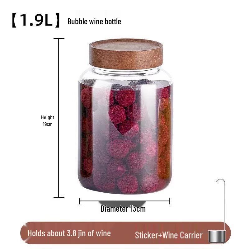 ZISIZ Glass Fermentation Jar