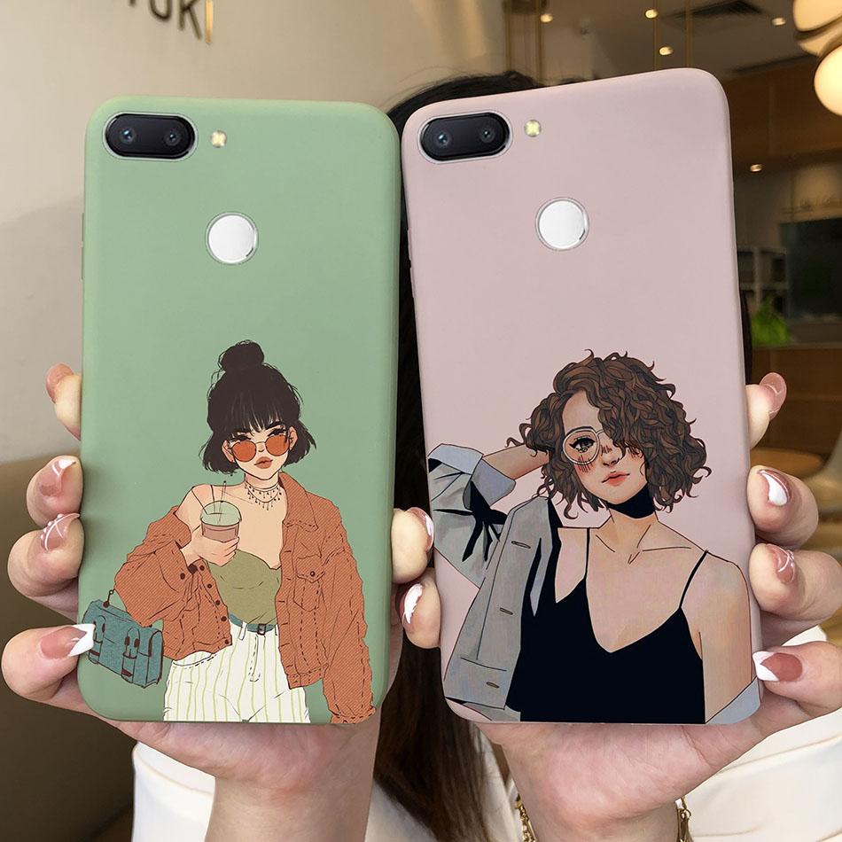 Hülle Für Xiaomi Redmi 6 Pro 6A Silikon Weiches TPU Rückabdeckung Handyhülle Für Funda Xiaomi redmi 6 A Pro Redmi6 Stoßstange Hülle Schale