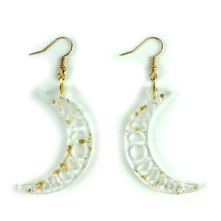 Resin Jewelry Molds Silicone Mold for Epoxy Resin Earring Making Supplies Resin Keychain Mold DIY Jewelry Silicone Mould