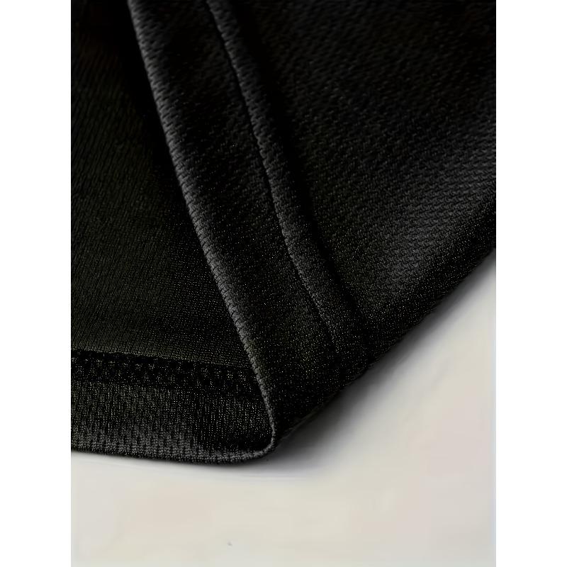 Rozmiary europejskie Męska Moda Modna do sportu Koszulka z krótkim rękawem | Elastyczny Komfort, Nadruk 2D Wzór geometryczny, Okrągły dekolt, Dzianina