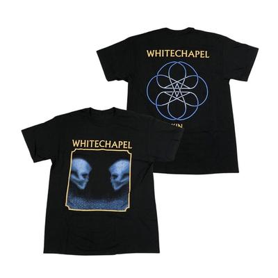 Whitechapel Band Logo Men Women Double Side  Black All Size Shirt OM94