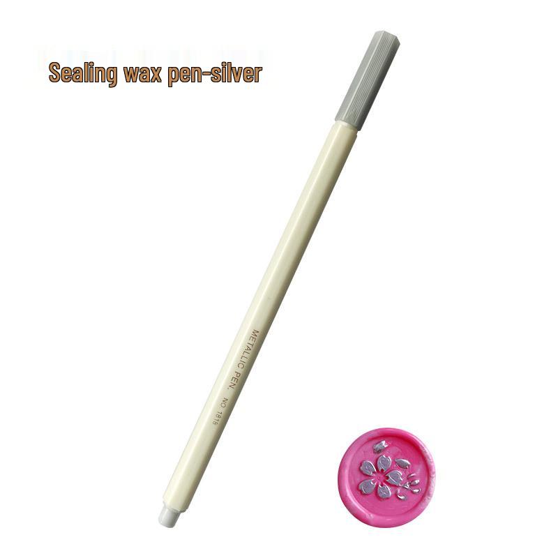 Complete Wax Seal Set with Accessories: Wax Beads, Wax Seal Spoon, Furnace, and Stamp Head