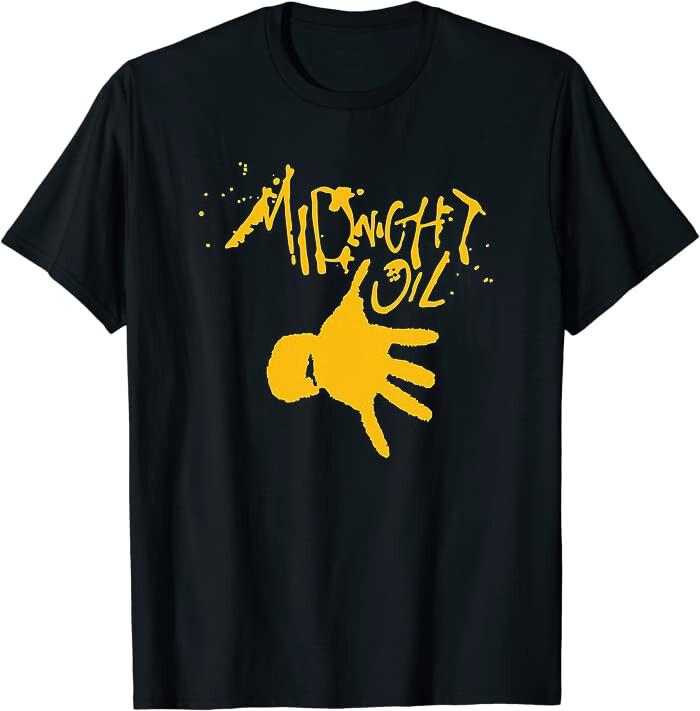

The Midnight Oil Painting Shirt Classic Tee TShirt Unisex T-Shirt XXXL