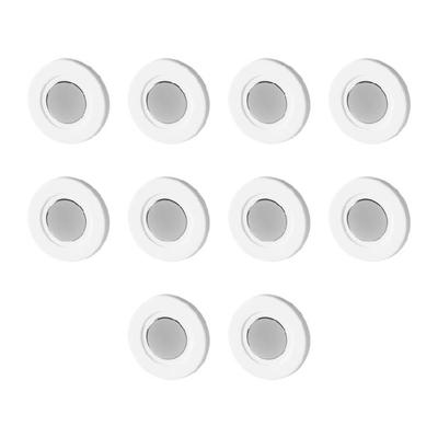 Pack of 10 Wall Mount Remote Holders for Controllers Convenient Placement Rack with Magnetic Adhesive